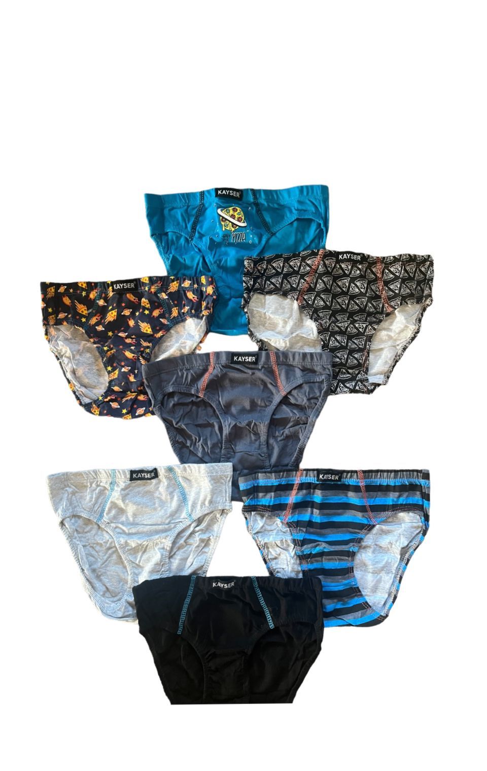 PACK 7 SLIP ALGODÓN NIÑOS KAYSER