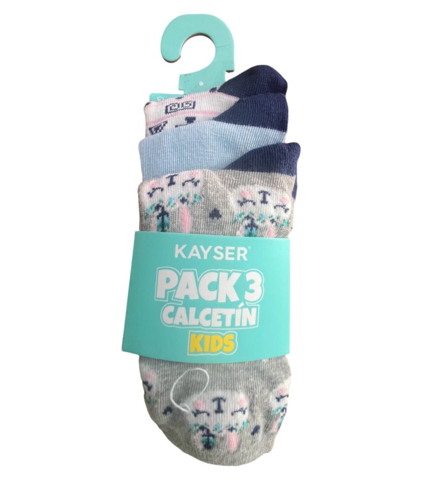 PACK3 CALCETIN KIDS KAYSER