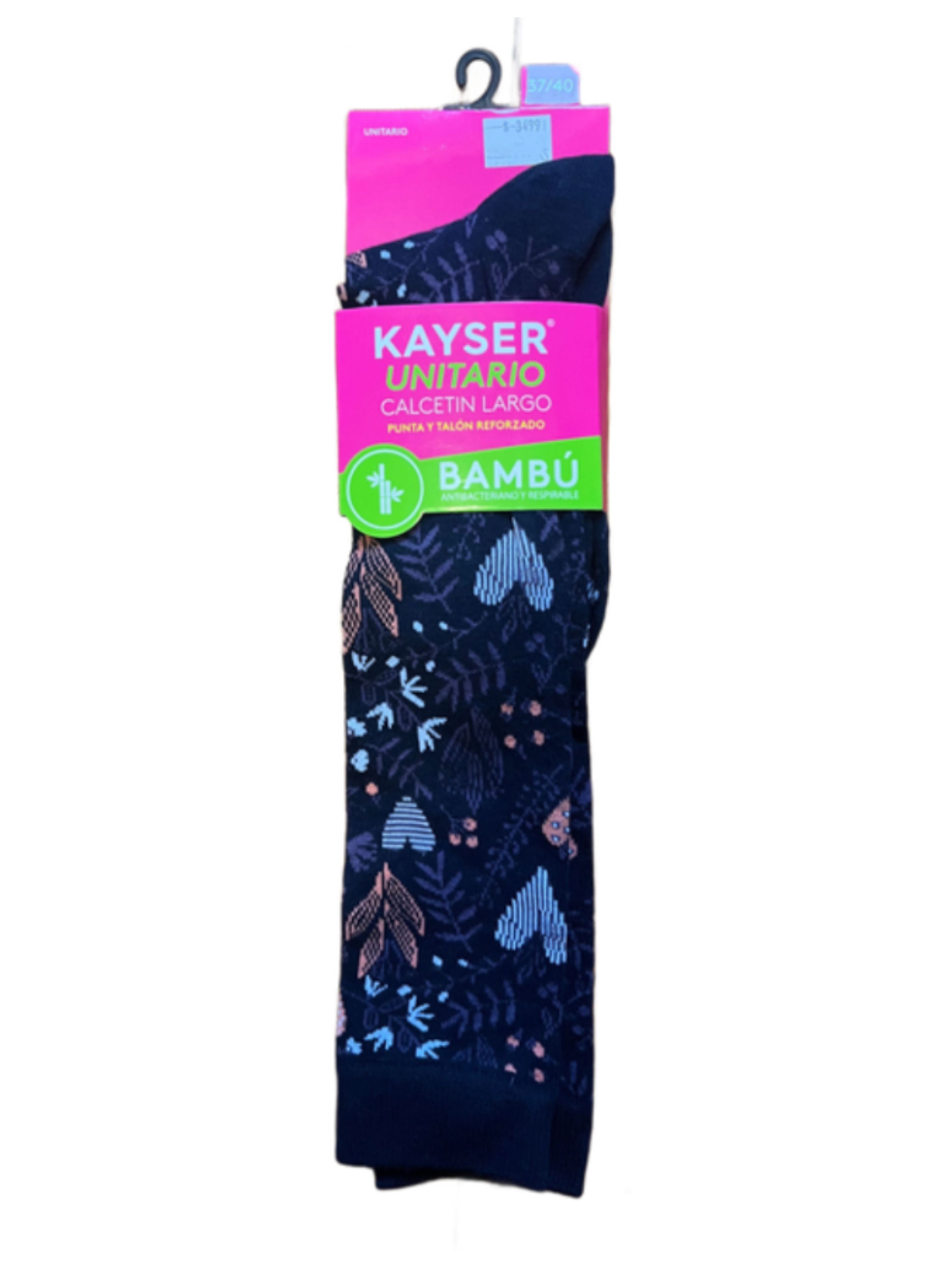 CALCETÍN UNITARIO LARGO BAMBÚ KAYSER