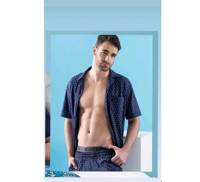 PIJAMAS DE HOMBRE ALGODÓN