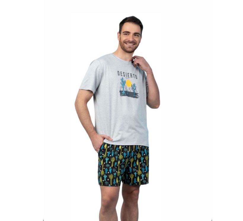 PIJAMAS DE HOMBRE ALGODÓN