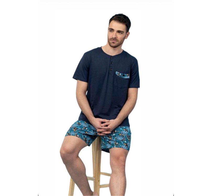 PIJAMAS DE HOMBRE ALGODÓN