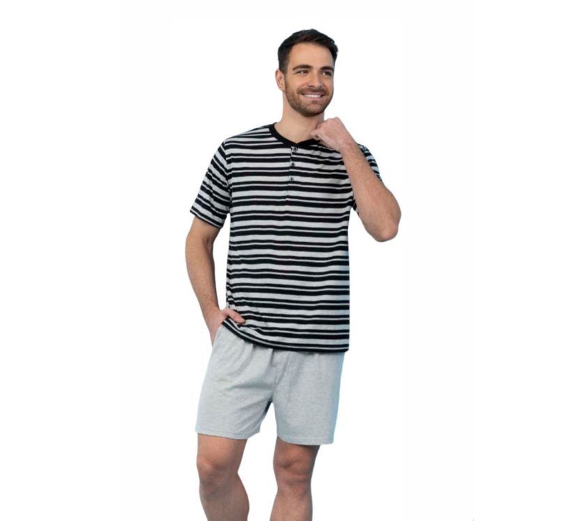 PIJAMAS DE HOMBRE ALGODÓN