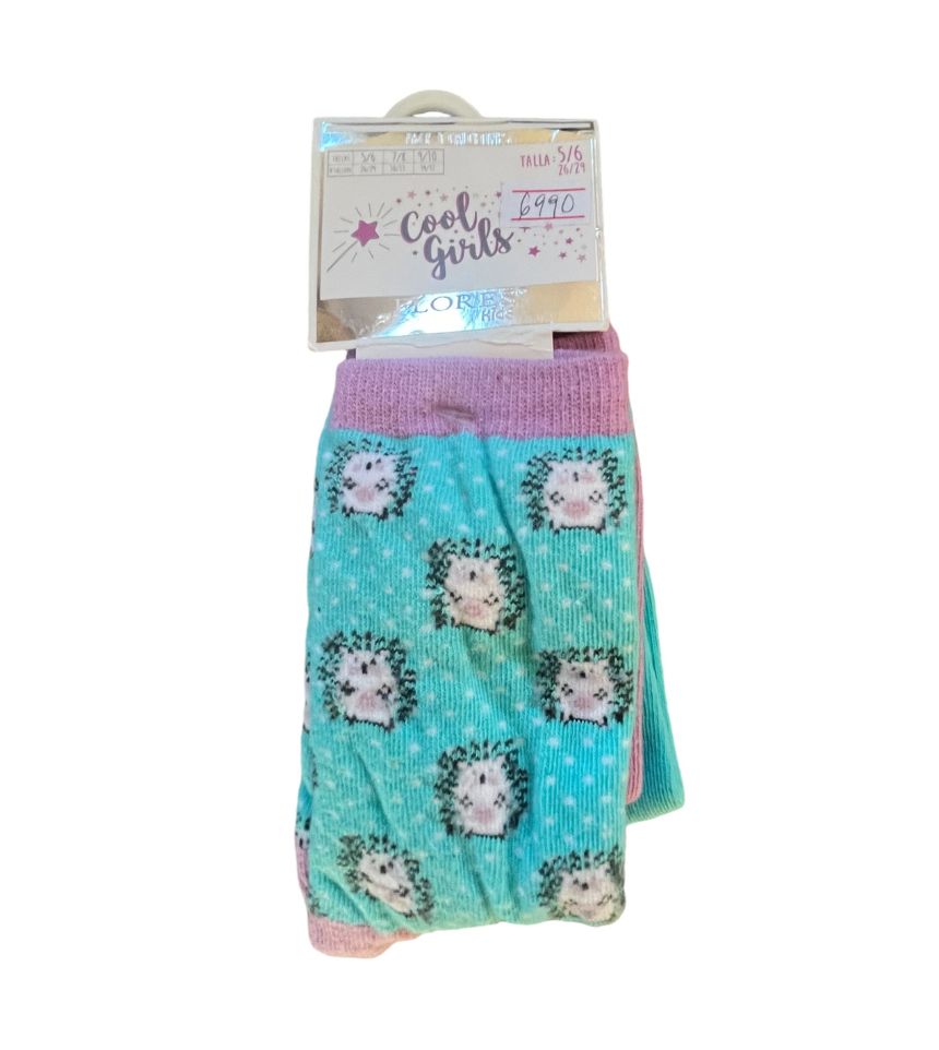 PACK4 CALCETIN KIDS FLORES