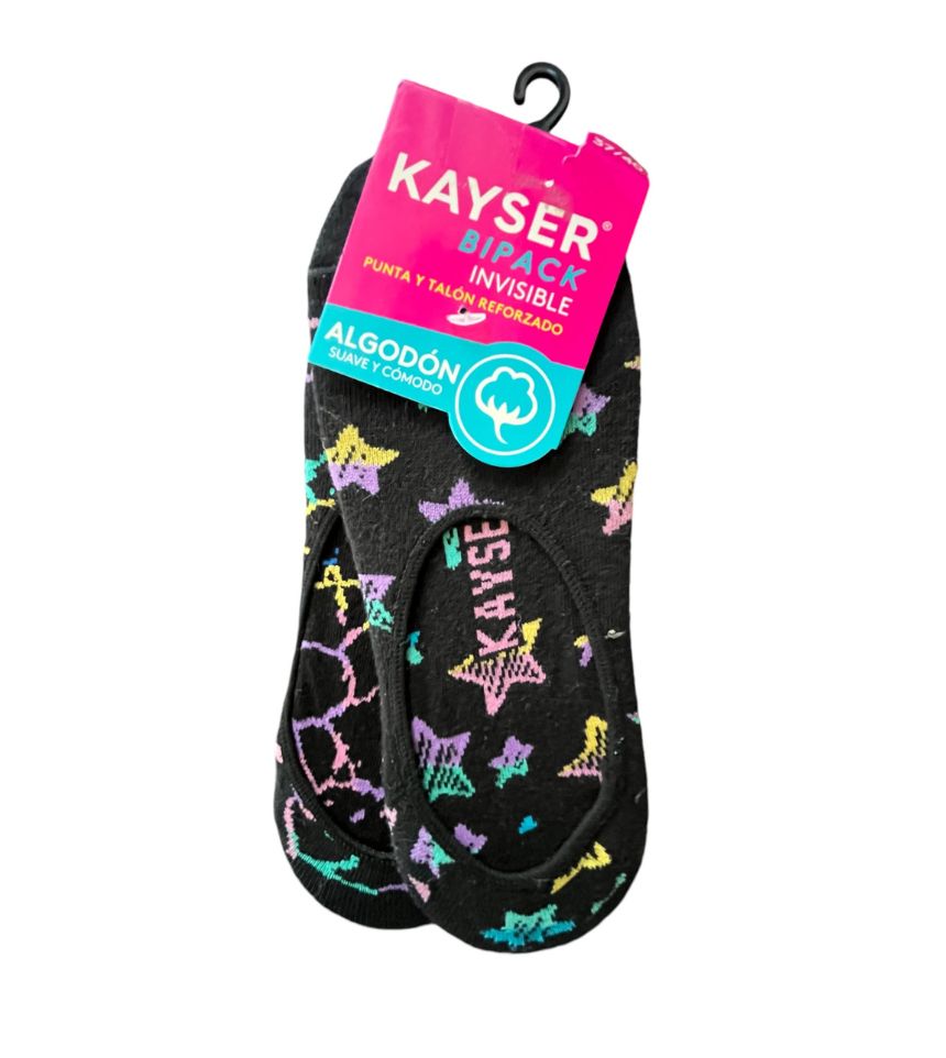 CALCETÍN INVISIBLE ALGODON PACK2 KAYSER