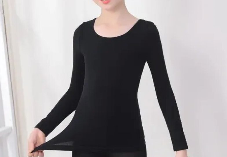 CAMISETA PANTY NIÑA CUELLO REDONDO MANGA LARGA