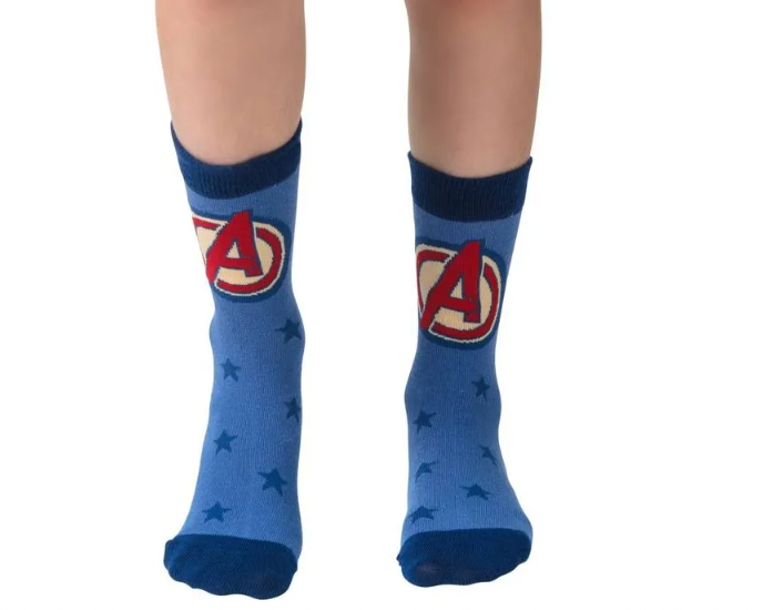 PACK 3 CALCETÍN CORTO NIÑO AVENGERS CAFFARENA