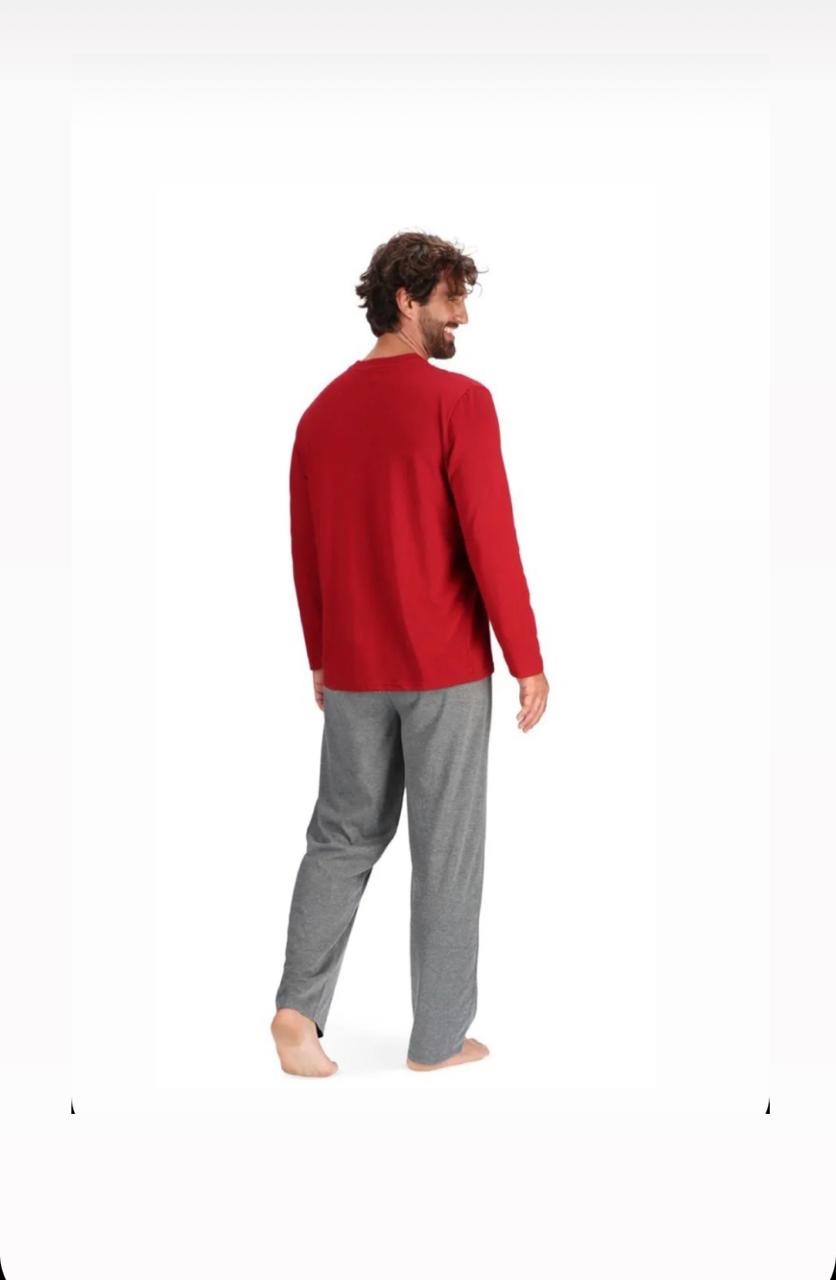 PIJAMA HOMBRE  ALGODÓN  MOTA